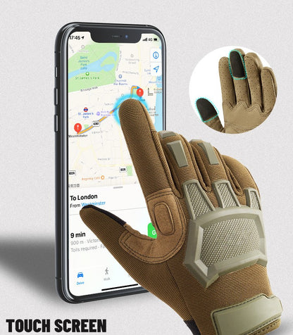 Full Finger Tactical Gloves with Touchscreen & Impact Protection　TES0003